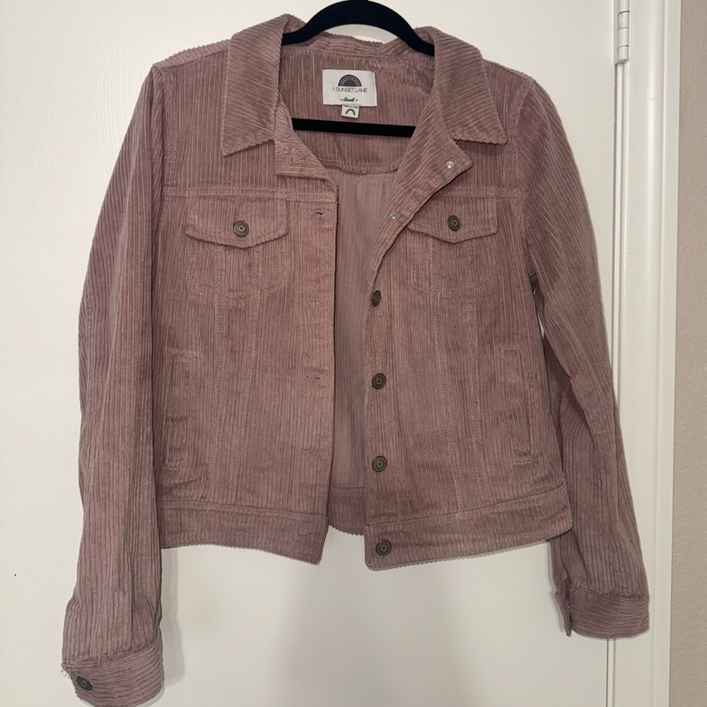 Button Up Corduroy Jacket